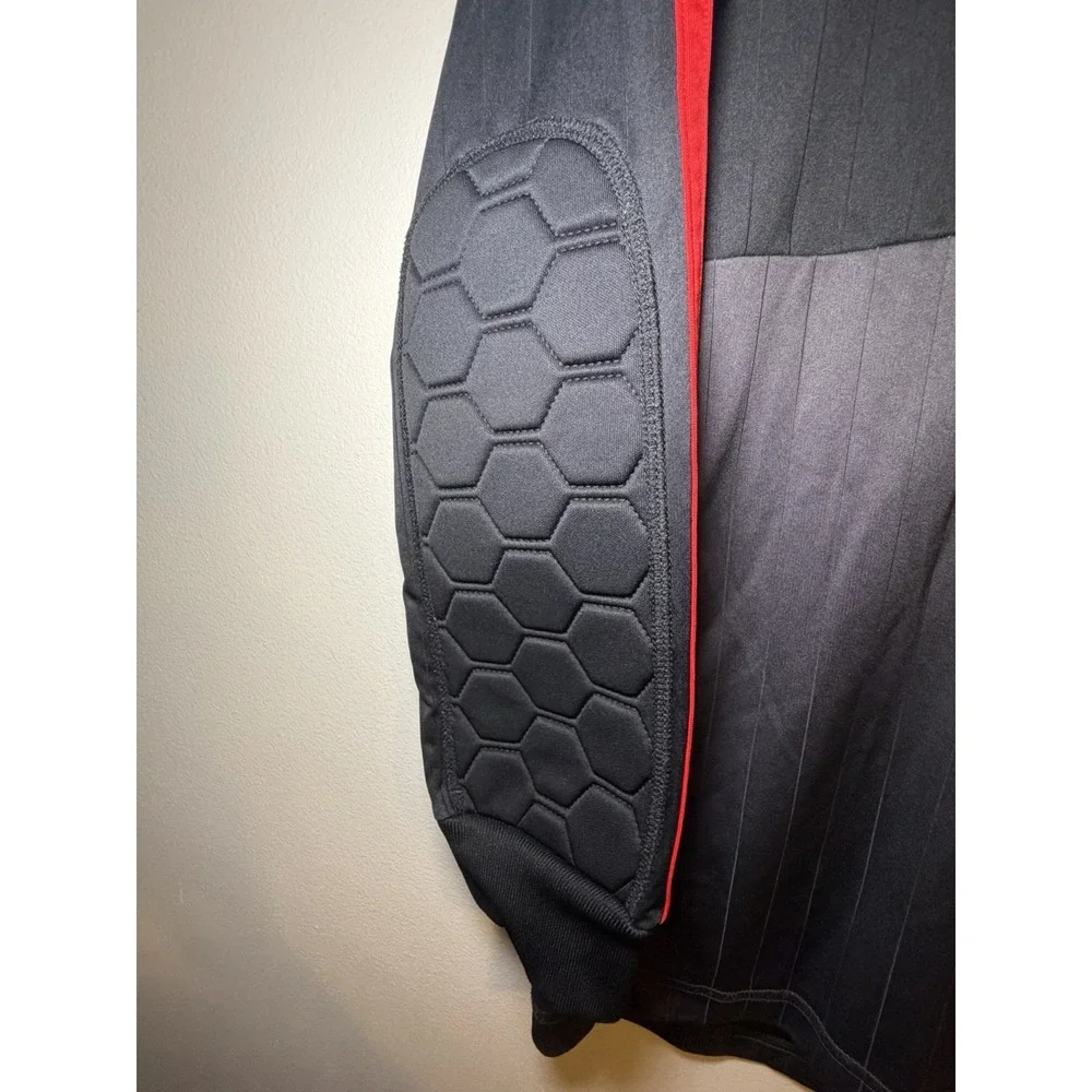 Adidas Skateboarding Climalite Long Sleeve Shirt Gray/Black Red‎ - Men's Large